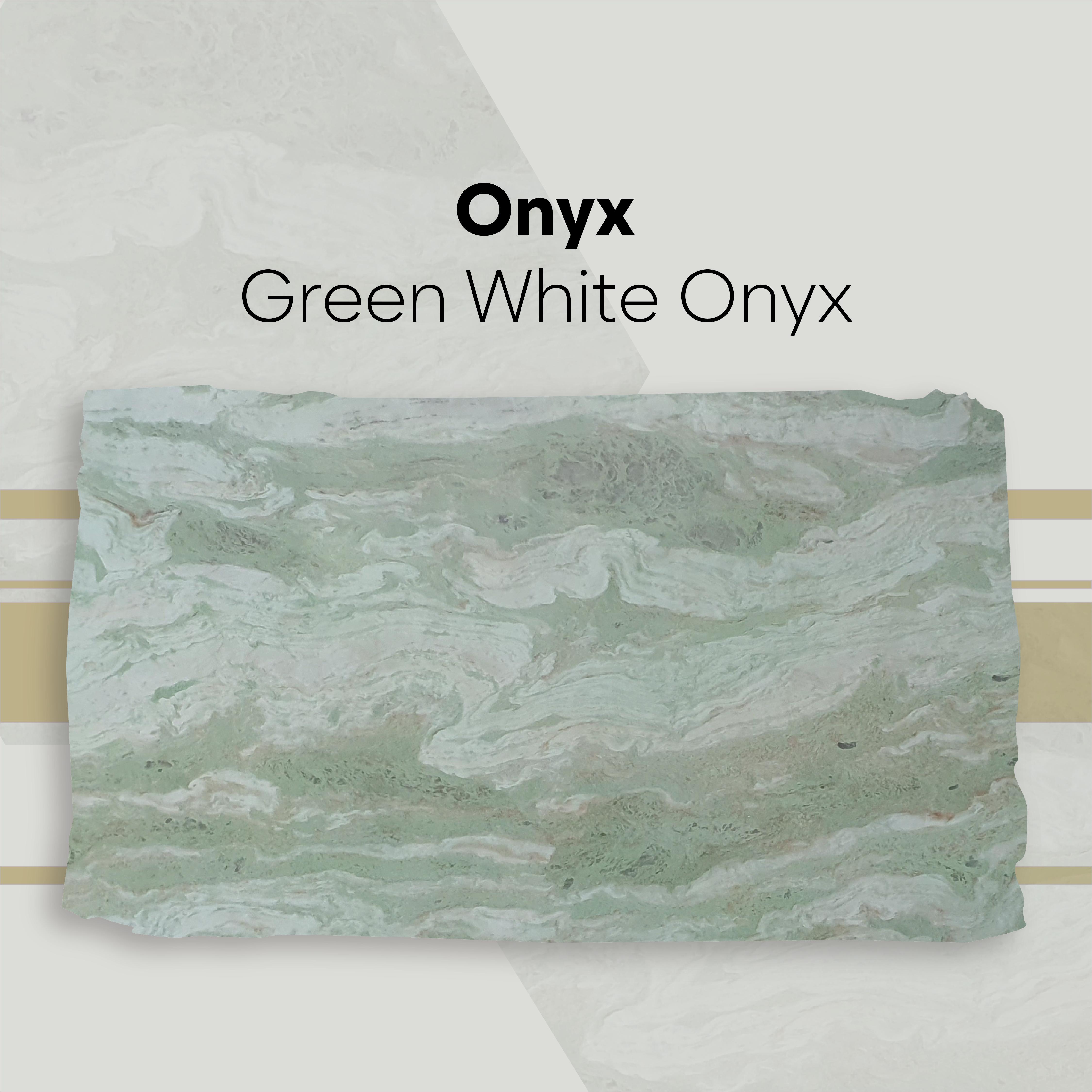 Green White Onyx